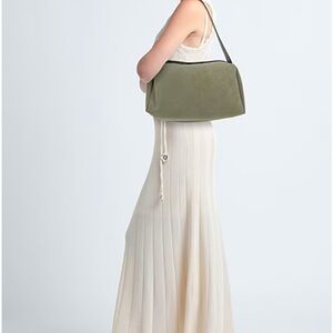 Made in Italy Suede Shoulder Bag